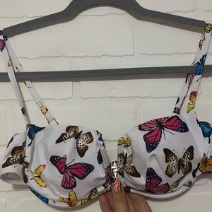 SHEIN butterfly Swim top